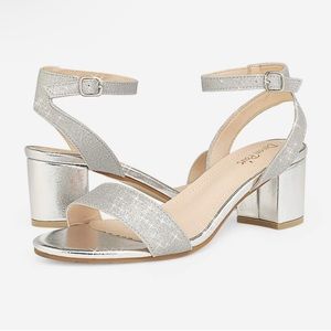 DREAM PAIRS Women's Open Toe Ankle Strap Low Block Chunky Heels Sandals